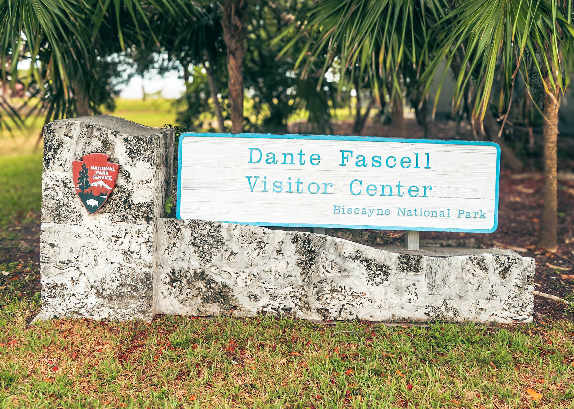 Dante Fascell Visitor Center im Biscayne National Park im Biscayne Nationalpark